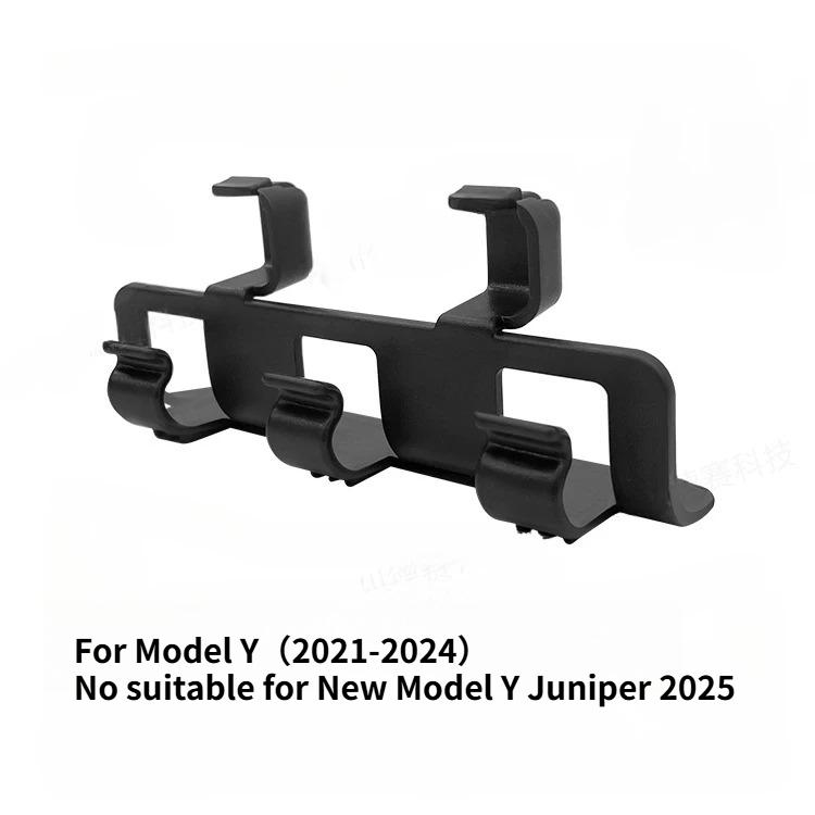 For Tesla Model 3 Y S X 3+ Highland Model Y Juniper 2025 Seat Backrest Hook Front Seat Hanger ABS Storage Rack Car Accessories