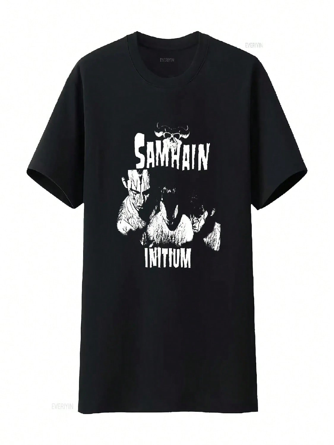 Samhain T Shirt Initium Glenn Danzig Horror Punk Death Rok Misfits Son Of Sam TSOL 45 Grave Heavy Cotton S 5XL Vintage Washed S разноцветный