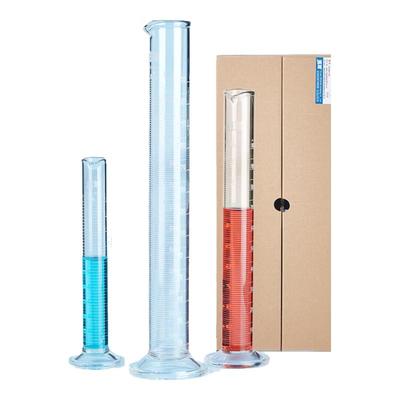 High Borosilicate Glass Measuring Cylinder