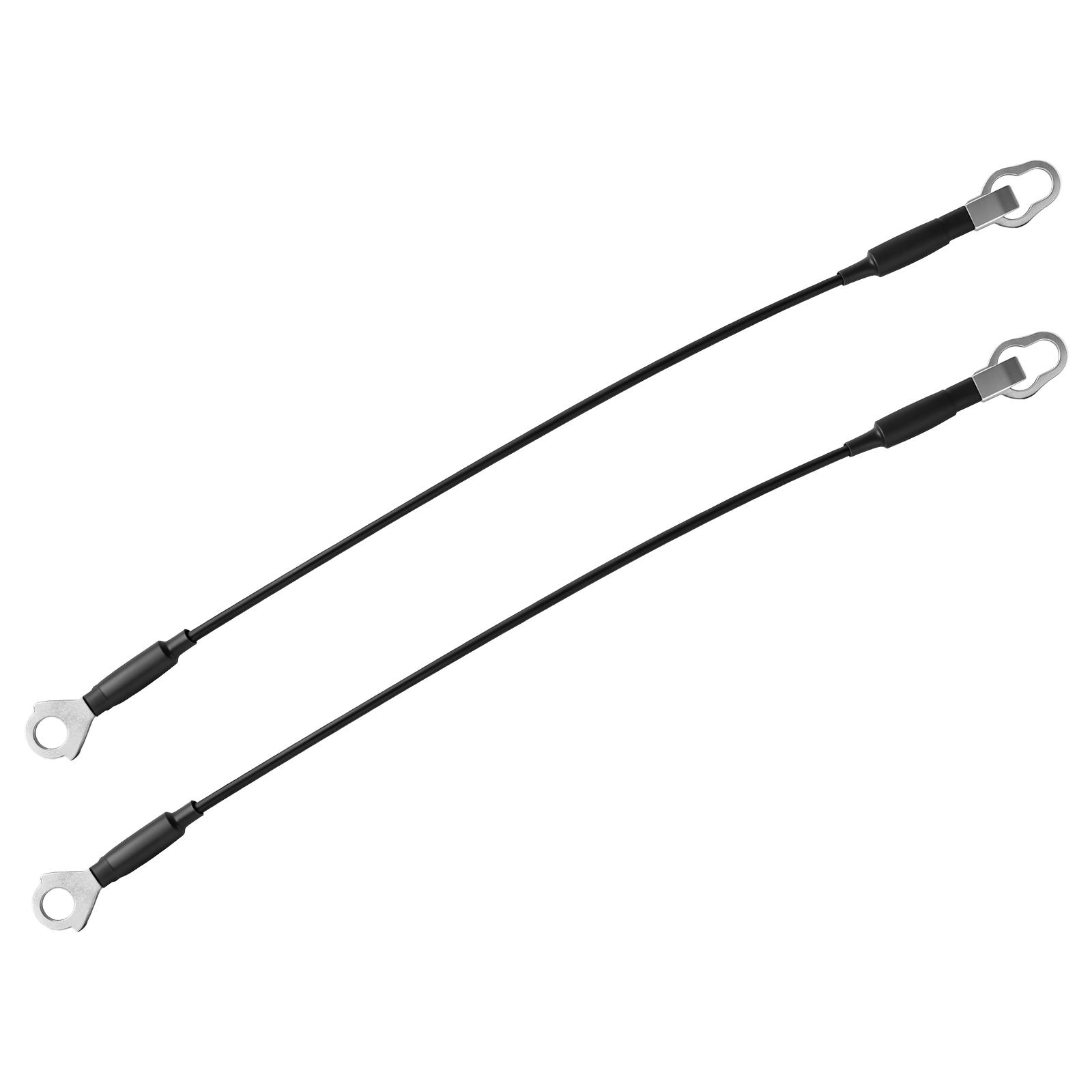 Tailgate Cable E3TZ9943052B For Ford F150 F250 F350 1983 - 1992 Truck Rear Trunk Tail Gate Support Straps Wire Rope E3TZ9943053B чёрный