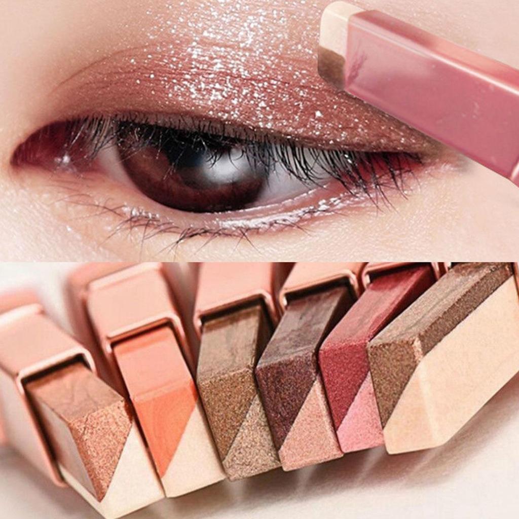 Gradient Eyeshadow Stick Waterproof Long Lasting Glitter Eyeshadow Makeup Eye A3T1