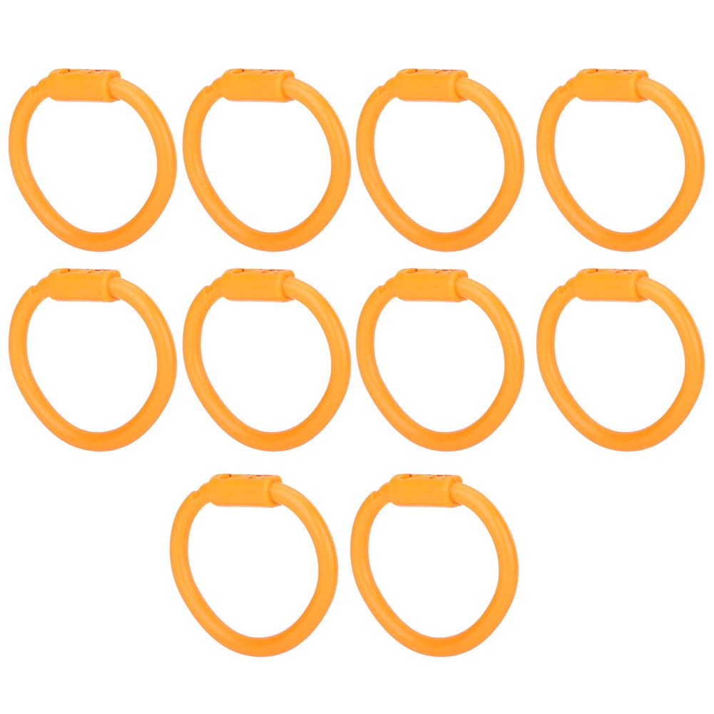 10Pcs Nylon Bull Nose Ring Accessory for Cattle Cow Farm Livestock Animal Equipment