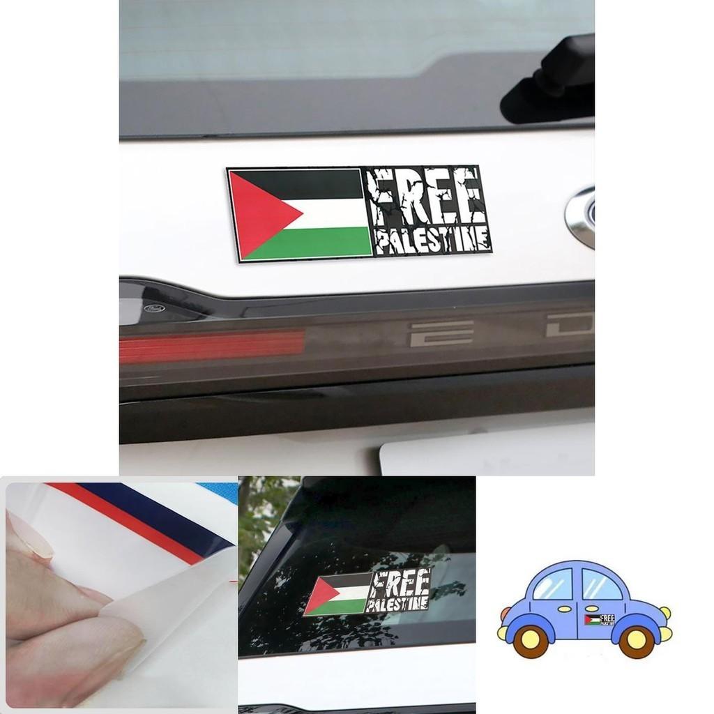 Customizable Auto Body Decal Free Palestine Flag Car Sticker Pvc Material