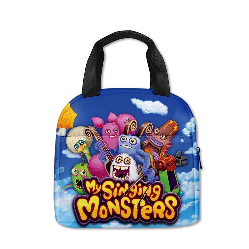 Söt My Singing Monsters Lunchväska För Grundskolebarn