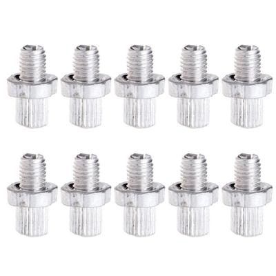10Pcs/lot Brake Clutch Levers Cable Wire Adjuster Screw Bolts Set Aluminum Alloy