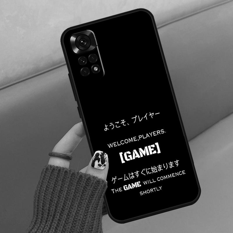 Alice in Borderland Phone Case For Xiaomi Redmi Note 8 9 10 11 12 Pro 11S 10S 9S 8T Redmi 10A 10C 9A 9C Cover