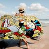 Cartoon Dollar Monopolys Anime Beach Swimming Towel Soft Absorbent Washcloth Children's Gifts for Kids Travel Camping Gym