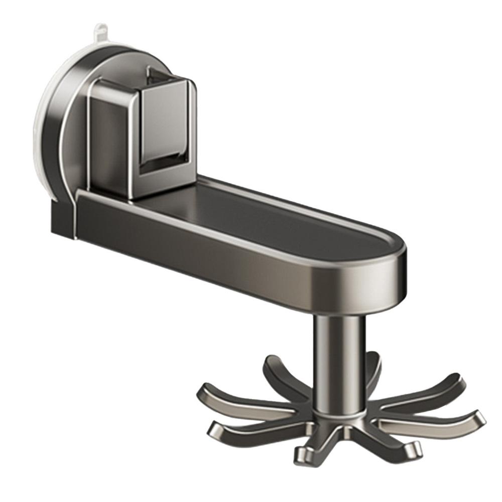 

Kitchen Rotating Hook 360 Degree Rotating Suction Cup Utility Rack Cutlery Rack Space Saving Hanger Hook Cutlery Rack серый