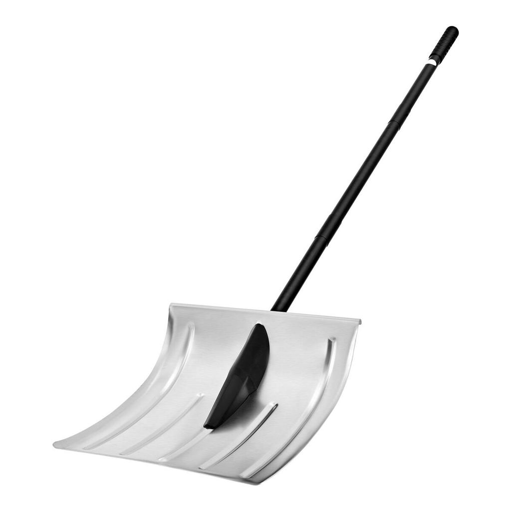 Snow Shovel for Driveway, 40cm Wide Aluminum Alloy Snow Shovel, Non Slip Grip, Large Capacity Snowplow Shovels, Detachable & Lightweight Snows Removal