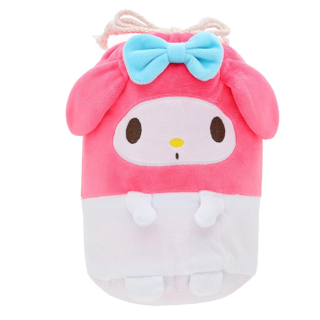 Marushin Mascot Drawstring Blanket Sanrio My Melody Fluffy My Melody H70 x W100cm Warm Blanket 3245011800 - - - Approx. - Cute, Fluffy, Stylish, -