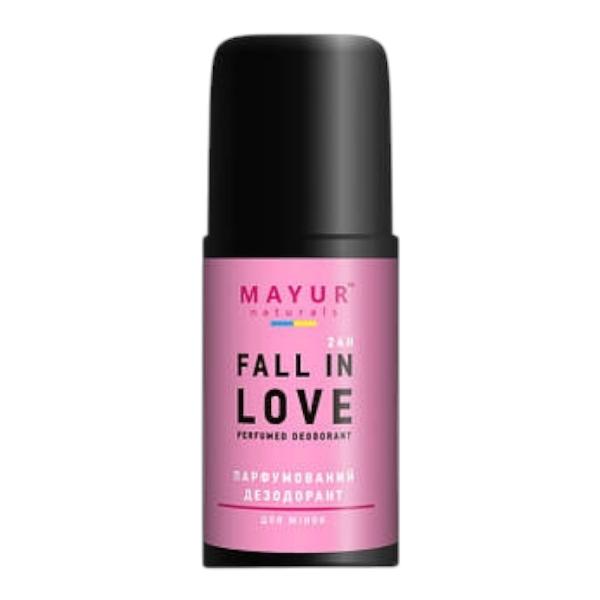 Fall in Love Natural organic roll-on deodorant. Your skin remains soft and protected for 48 hours.