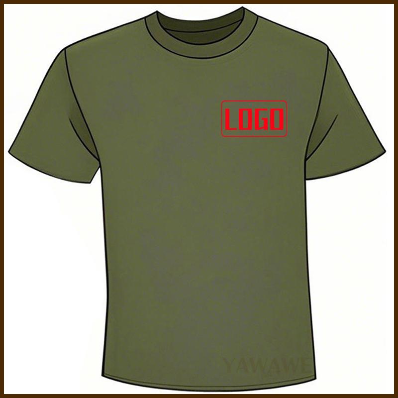 For men Photo Print Minimalist summer t shirt Your Image Text Here Short Sleeve Graphic Tailor made ONeck Solid Color tops