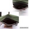 PRADA Tessuto Nylon Shoulder Messenger Bag Crossbody Khaki Dark Green Triangle Logo Plate