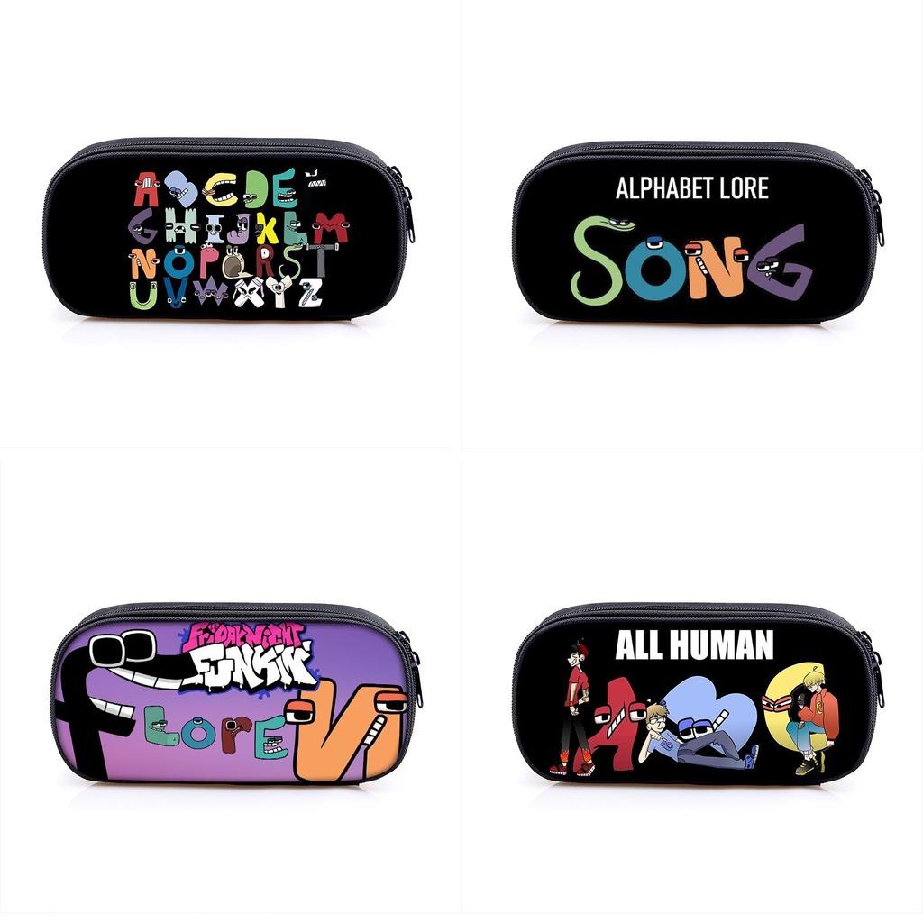 Alphabet Lore Pencil Case Large Capacity Pouch Bag For Students Gift