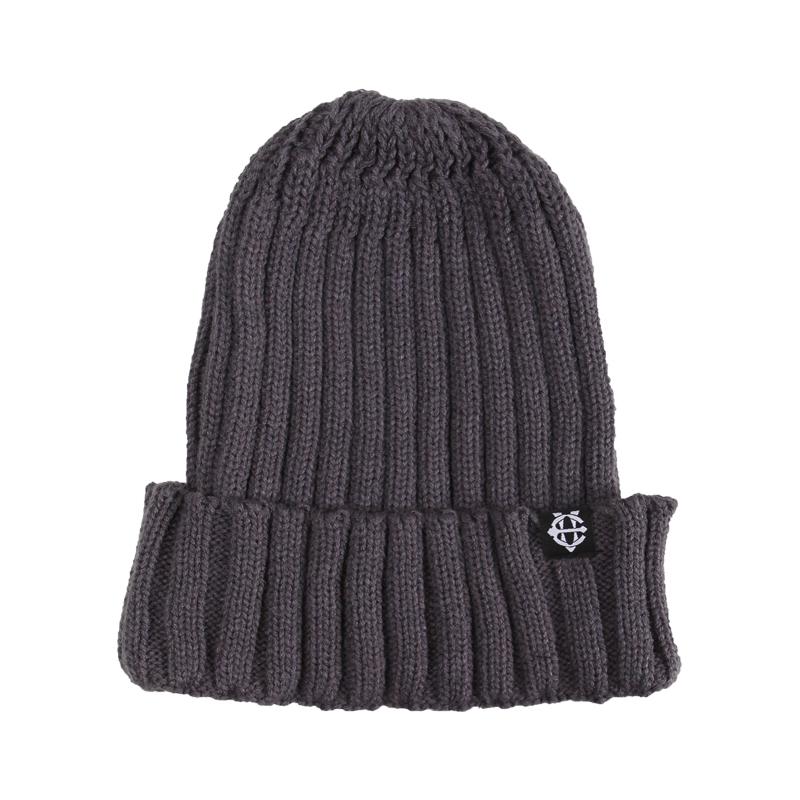 EIGHTVOLUME Ev Plain Pop Beanie (Gray)