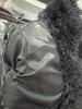 2024 European & American Gray Lapel Long Plush Coat - New Warm, Thick, Furry Outerwear for Autumn & Winter