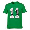 Unisexs Cotton Tshirt Kei Tsukishima Haikyuu Anime Print Short Sleeve Casual Top for Anime Fans