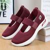 Shoes women's versatile models, shallow mouth women's shoes, comfortable Velcro shoes, soft-soled walking shoes