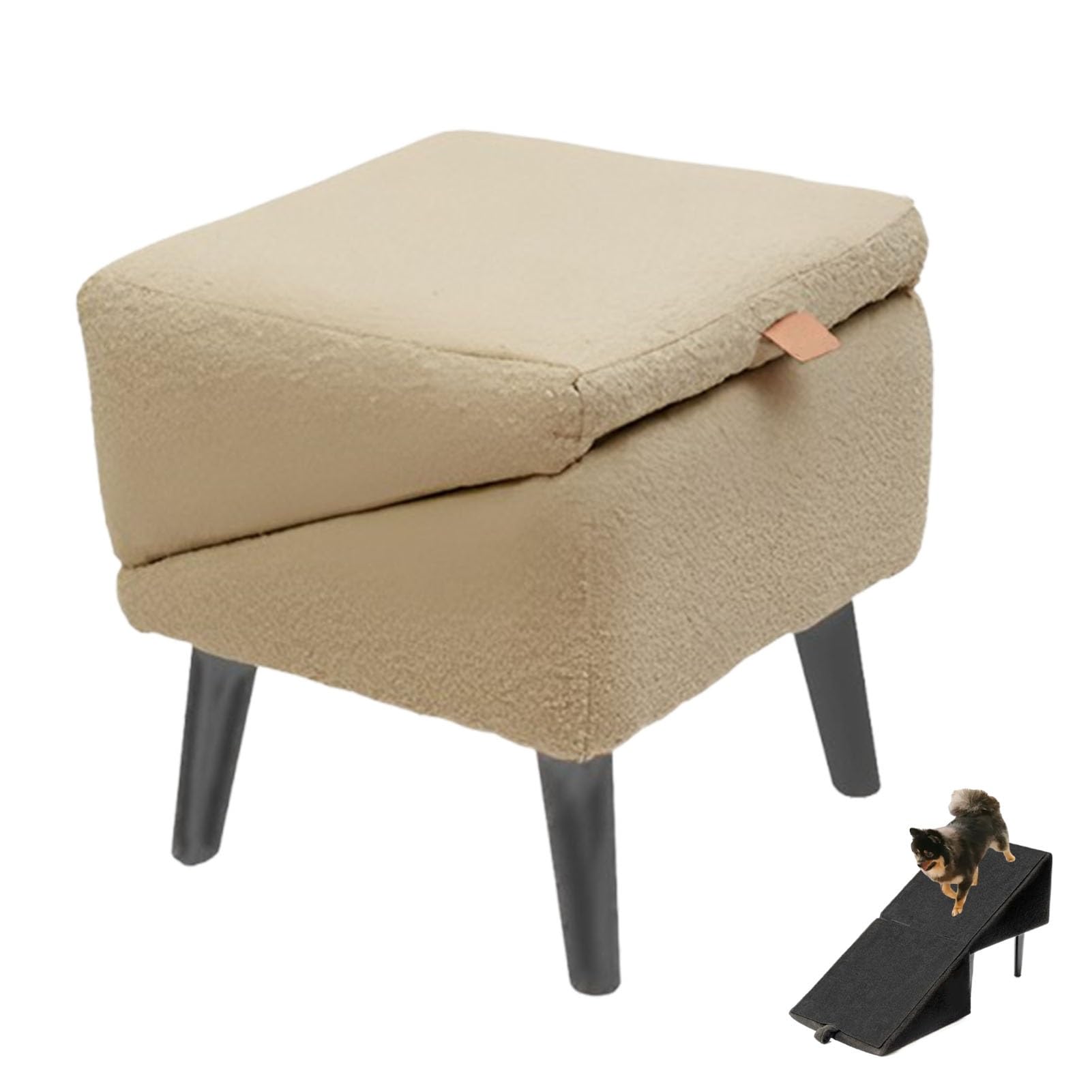 2-in-1 Convertible Wooden Stool for Home