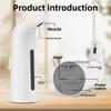 Rechargeable Induction Hand Sanitizer Dispenser  ABS Material Adjustable Soap Dispenser for Kitchen Dispensing
