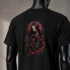 Dark Demon Woman Punk Kawaii Goth Pastel Goth Chibi Streetwear Oversized Shirt Dark Fantasy Gothic Alternative Clothing