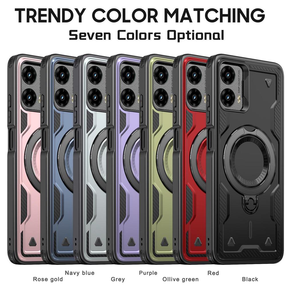 Motorola Moto G 5G 2024 Cross-Border Magnetic Stylus Anti-Drop Case
