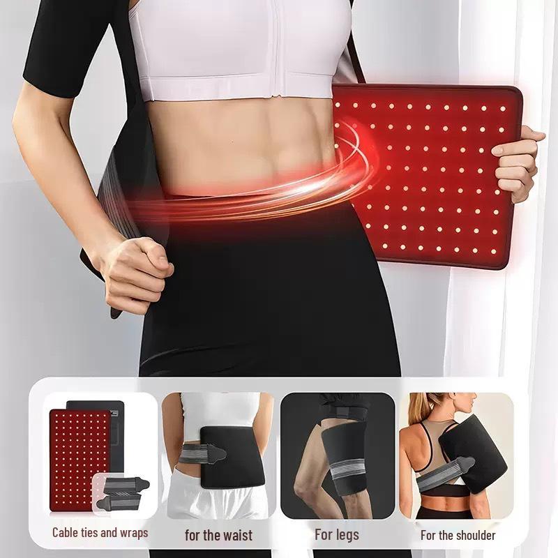 Infrared LED Panel Light for Home or Salon - 660nm+850nm Spectrum Red Light Therapy Lamp with Stand
