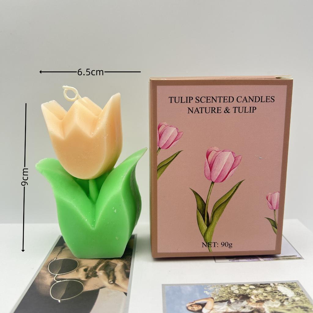 Tulip Candles, Aromatherapy Ornaments, Wedding Souvenirs, Birthday Gifts, Teacher's Day Gifts,