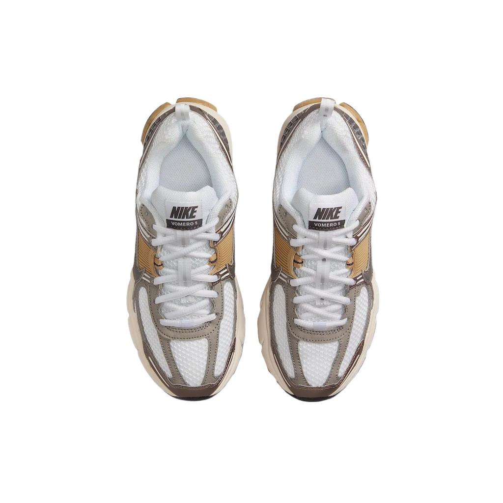 (GS) Nike Air Zoom Vomero 5 'Metallic Pewter Parachute Beige' Kids' HF6998-004