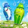 No-Spill Bubble Cup - Adorable Pet-Themed Handheld Bubble Wand for Kids' Outdoor Fun
