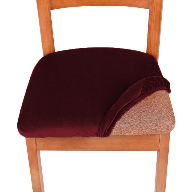 1 Stück wasserdichter Stretch-Sitzbezug, Stretch-Stuhlbezüge, Sitzkissenbezüge, Restaurant, Hochzeit, Bankett, Klapphotel 1 Piece