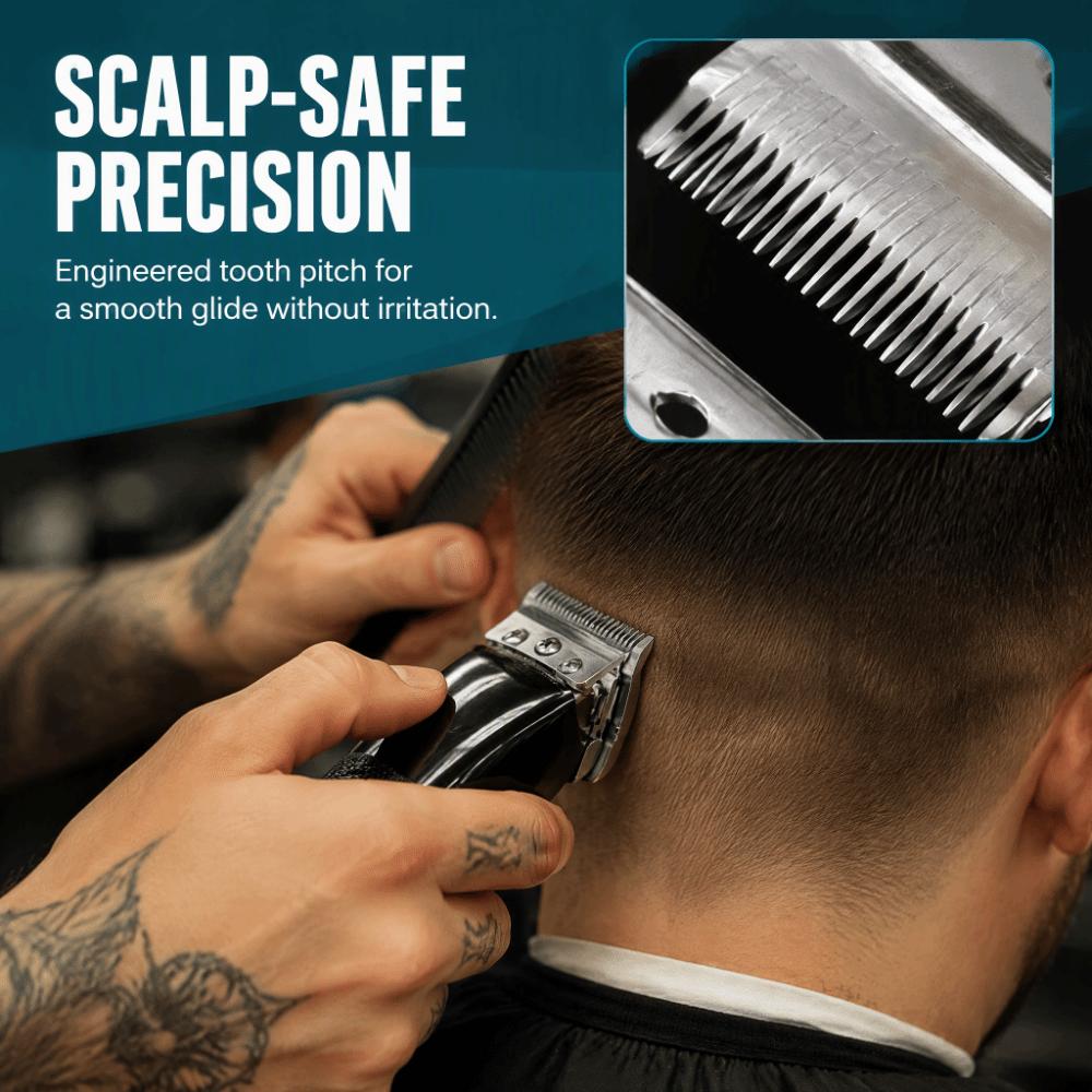 2PCS 2 Hole Design Clipper Blades Replacement Waterproof Professional Clipper Blades Barber Shop