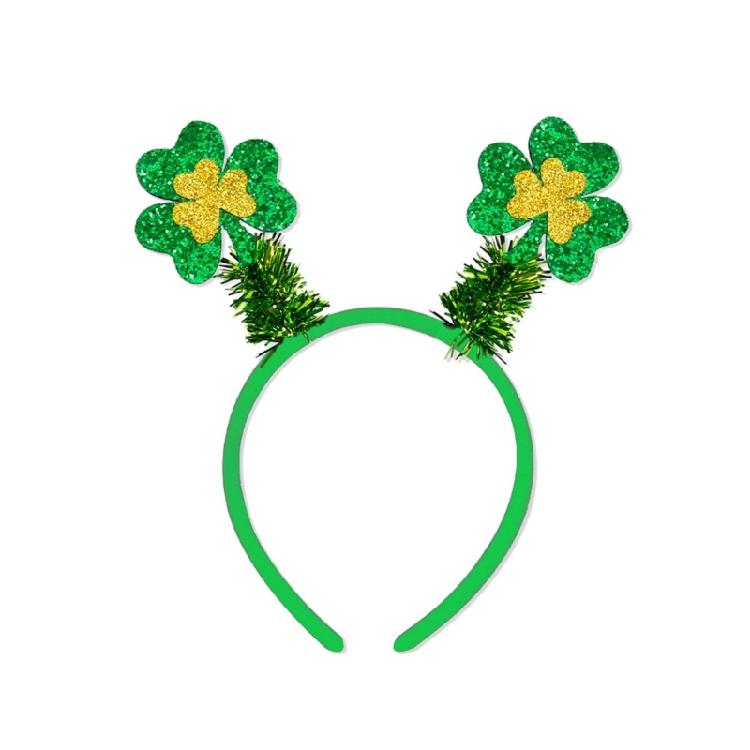Irish Shamrock Headband Multiple Type Saint Patricks Day Headband for Adult