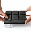 Silicone Ice Cube Trays 3 Pack Large Size Ice Cube Molds with Removable Lid Square Ice Cube Tray for Cocktail Stackable Flexible