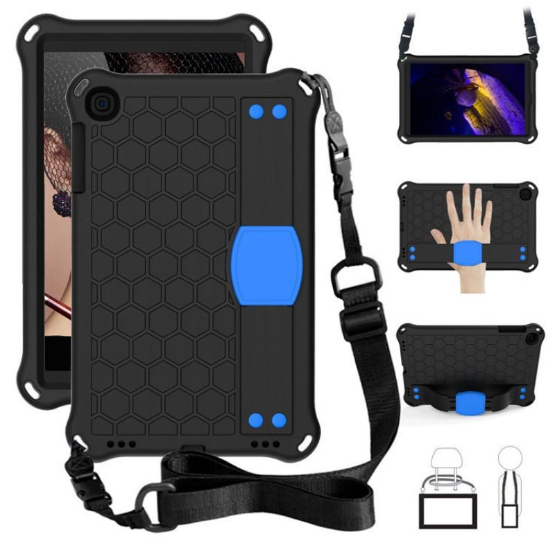 Full Coverage Silicone Tablet Case IPad Air 2 10th Gen With Adjustable Shoulder Strap Shockproof Portable Soft Shell