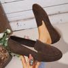 Men's Classic Round Toe Loafers Slip On Casual Dress Shoes with Suede Upper and Flexible Sole for Everyday Wear
