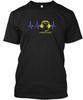 Dispatcher Heartbeat - 911 T-Shirt Made In the USA Size S To 5XL