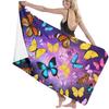 Butterfly Beach Towel Microfiber Quick Dry Sand Proof Soft Bath Pool Travel Camping Home Decor Picnic For Women Men Kids Gifts
