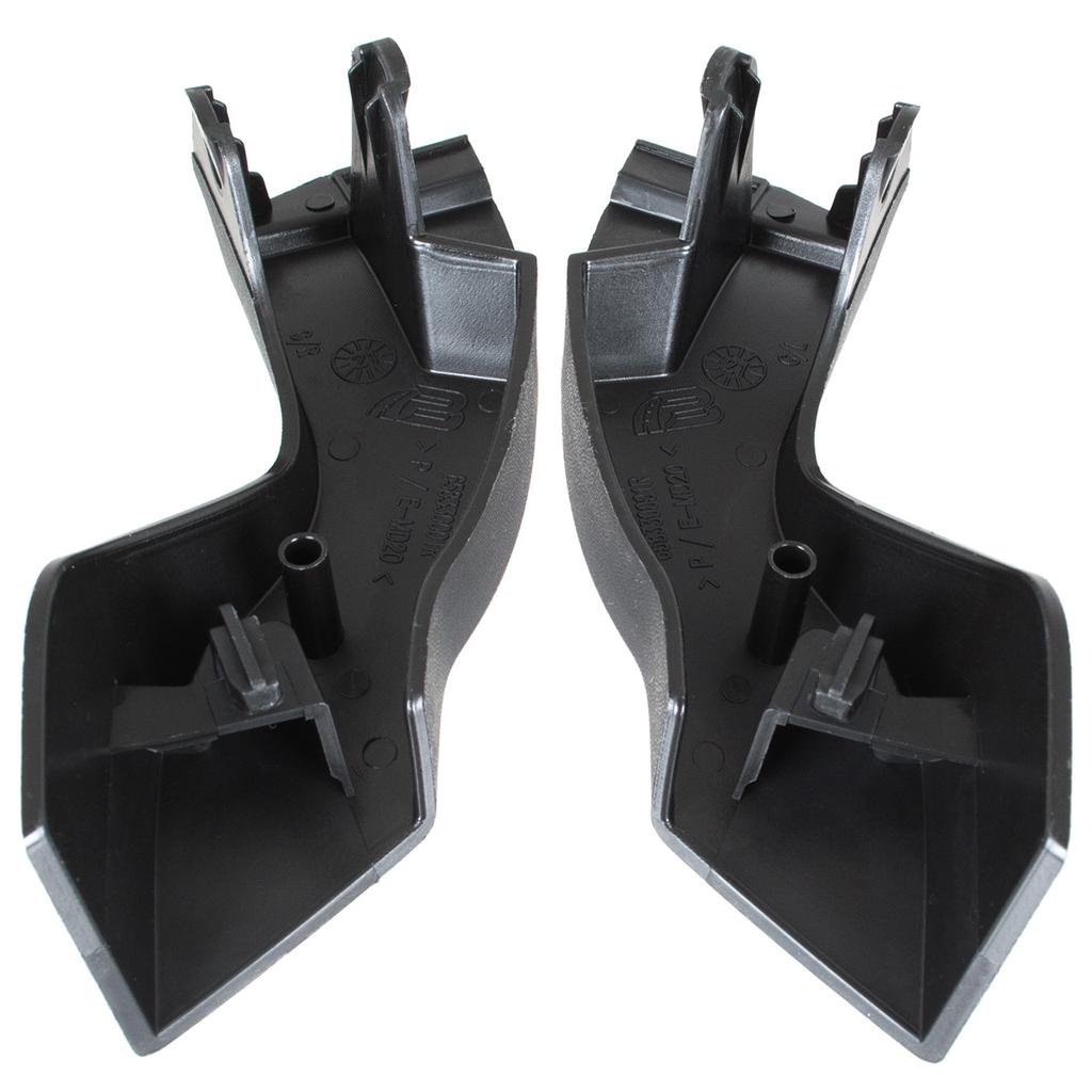 Renault Master III 2010- hood hinge cover left + right 2 pcs. set
