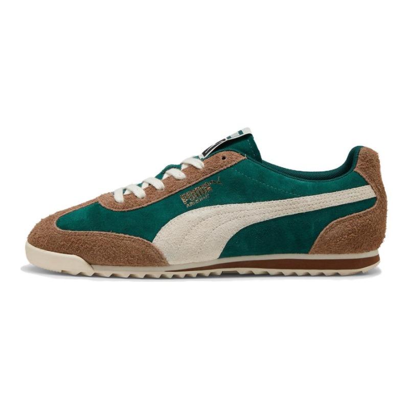 PUMA Arizona Suede Soft Comfort Low Training Shoes Men Green 399664-01 38.5