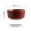 Japanese Kiln Glaze Rice Bowl Household Ceramic Bowl High-End Straight Bowl Restaurant Sugar Water Bowl Sweet Bowl Good-Looking Bowl