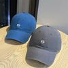 Spring and summer new simple letter n soft top baseball cap women's casual versatile face cap small peaked cap travel cover hat