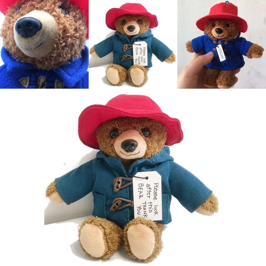 Urso Paddington Fofo Brinquedo de Pelúcia Boneco Com Suéter 29cm/11,42in