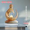 1 mysterious Ramadan lantern ornament, multifunctional desktop display, suitable for home and office environments