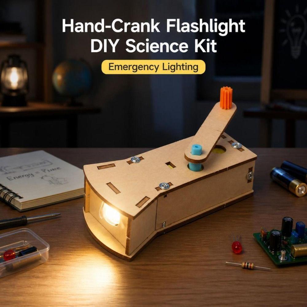 Physik-Bildung Taschenlampe DIY-Kit Praktisches Wissenschaftsexperimentier-Kit Lernen zu Hause