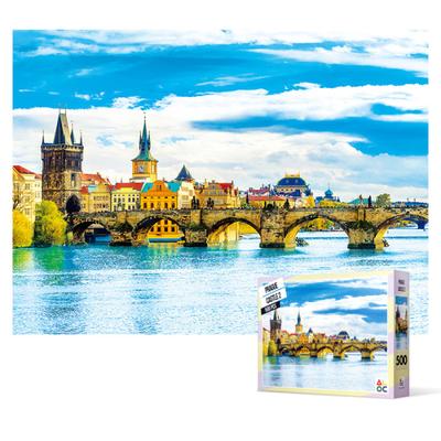 500 Piece Jigsaw Puzzle - Prague Castle, Popular Korean Puzzle