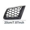 2Pcs Car Front Bumper Upper  Grille Honeycomb Mesh Grille For SEAT Ibiza /Cordoba Typ 6L 2002-2009 6L0853677A01C,  6L0853676A01C