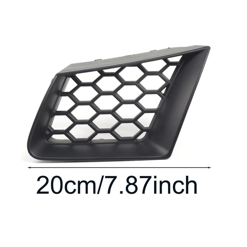 2Pcs Car Front Bumper Upper  Grille Honeycomb Mesh Grille For SEAT Ibiza /Cordoba Typ 6L 2002-2009 6L0853677A01C,  6L0853676A01C