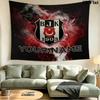Custom Name Besiktas Printed Tapestry – Wall Hanging for Bedrooms, Dorms, and Home Decor
