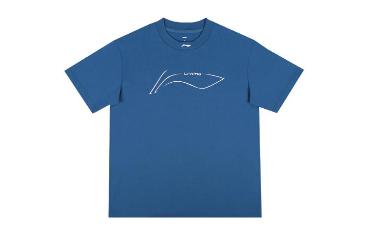 Li Ning T Shirt Unisex Royal Blue YHSU167-3 L